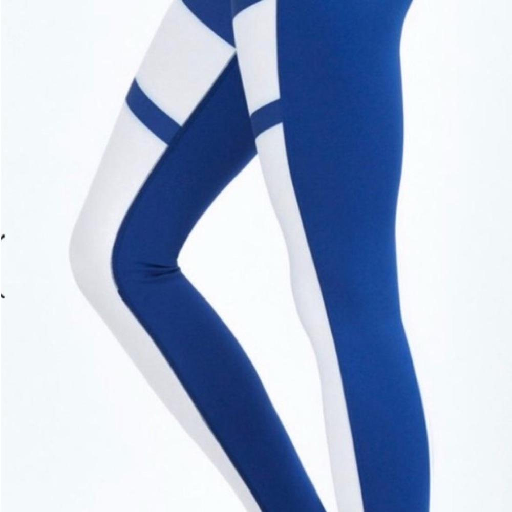 Splits59 Navy and Cream Leggings
